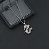 New Dragon Pendant Necklace Street Hip Hop Necklace Versatile Long Sweater Chain