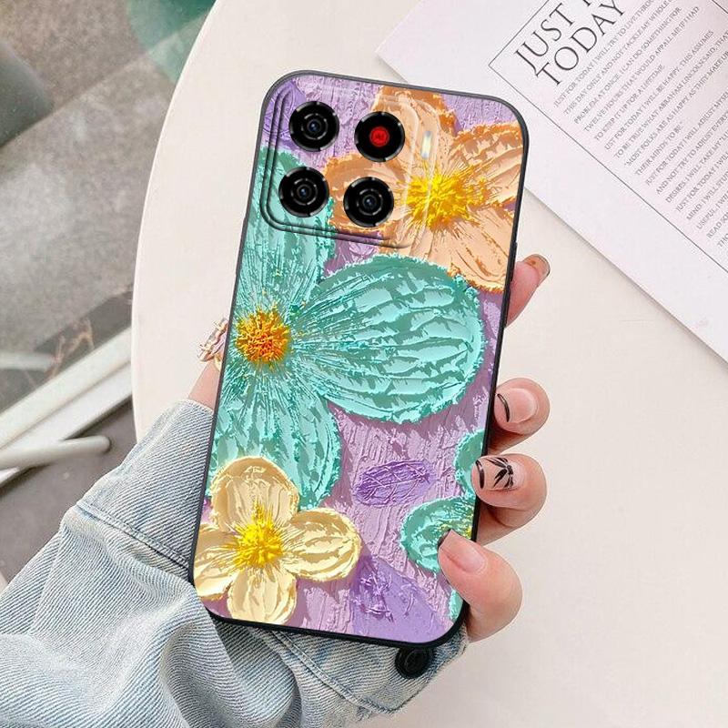 For ZTE Blade A36 4G Phone Case Astronaut Silicone Camera Protection Back Cover For ZTE Blade A56 A76 5G A 36 Funda Coque Shell