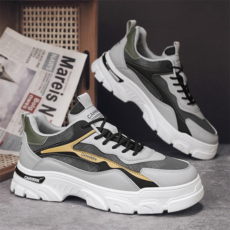 Martin Shoes Men's Shoes Low-top 2024 New Autumn Tooling Shoes Men's Platform Leisure Sports Outdoor Mountaineering Tide Shoes