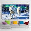 Large Size Mosaic DIY Full Diamond Painting Kits Art Wolf Tiger Leopard In the Snow Embroidery Cross Stitch Rhinestones