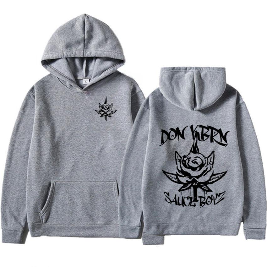 Rapper Eladio Carrion Trendy Album Long Sleeves Hoodies Mens Hip Hop High Quality Sweatshirts Oversized Pullovers Tracksuit