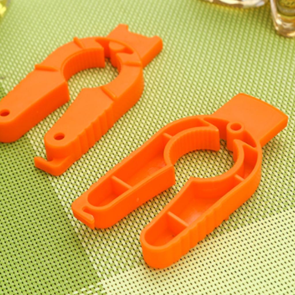 Multifunctional Bottle Opener Prevent Slip Portable Labor Saving Plastic Can Opener for Water