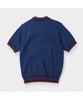 Henlikoteun [British Sporting Club] Rib Structure Short-Sleeves Polo Knit Abwam26721Bud