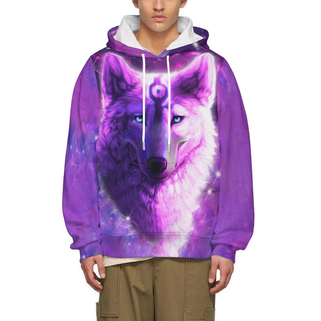 Personality Animal Wolf 3D Print Hoodies Sweatshirts Men/Women Fashion Streetwear Harajuku Hoodie