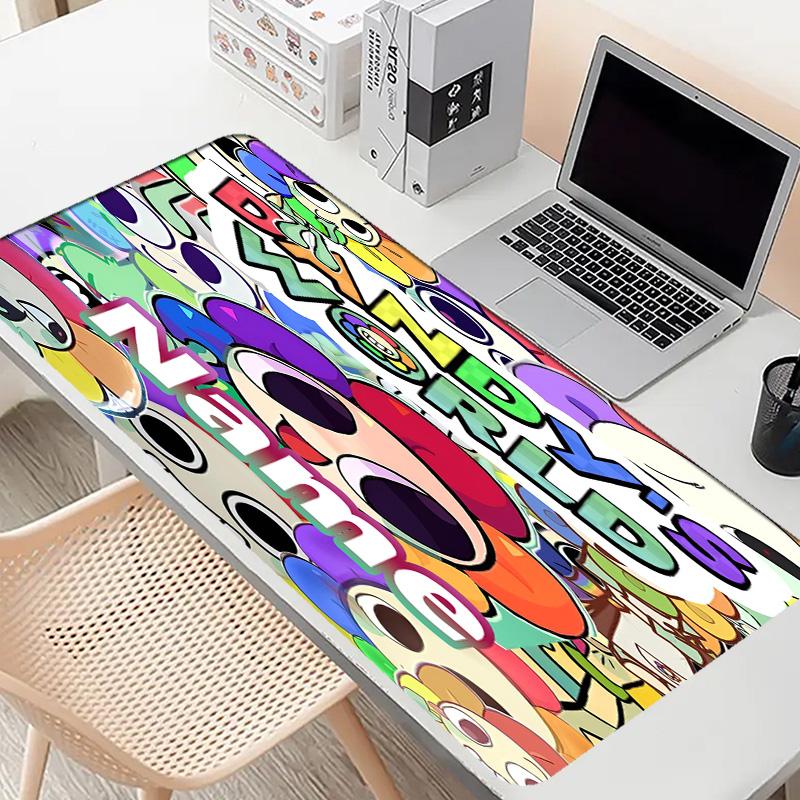 Kişiye Özel İsimli Dandy'nin Dünya Desenli Mouse Pad, Dizüstü Bilgisayar Masa Matı, Ev İçin Dekoratif Masa Matı Klavye Altlığı Hediye