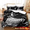 Popular Rod Wave Bedding Set Printed single Comforter Quilt Bed Cover Duvet Cover Pillow Case 3 Pieces Sets Kids Adult Size