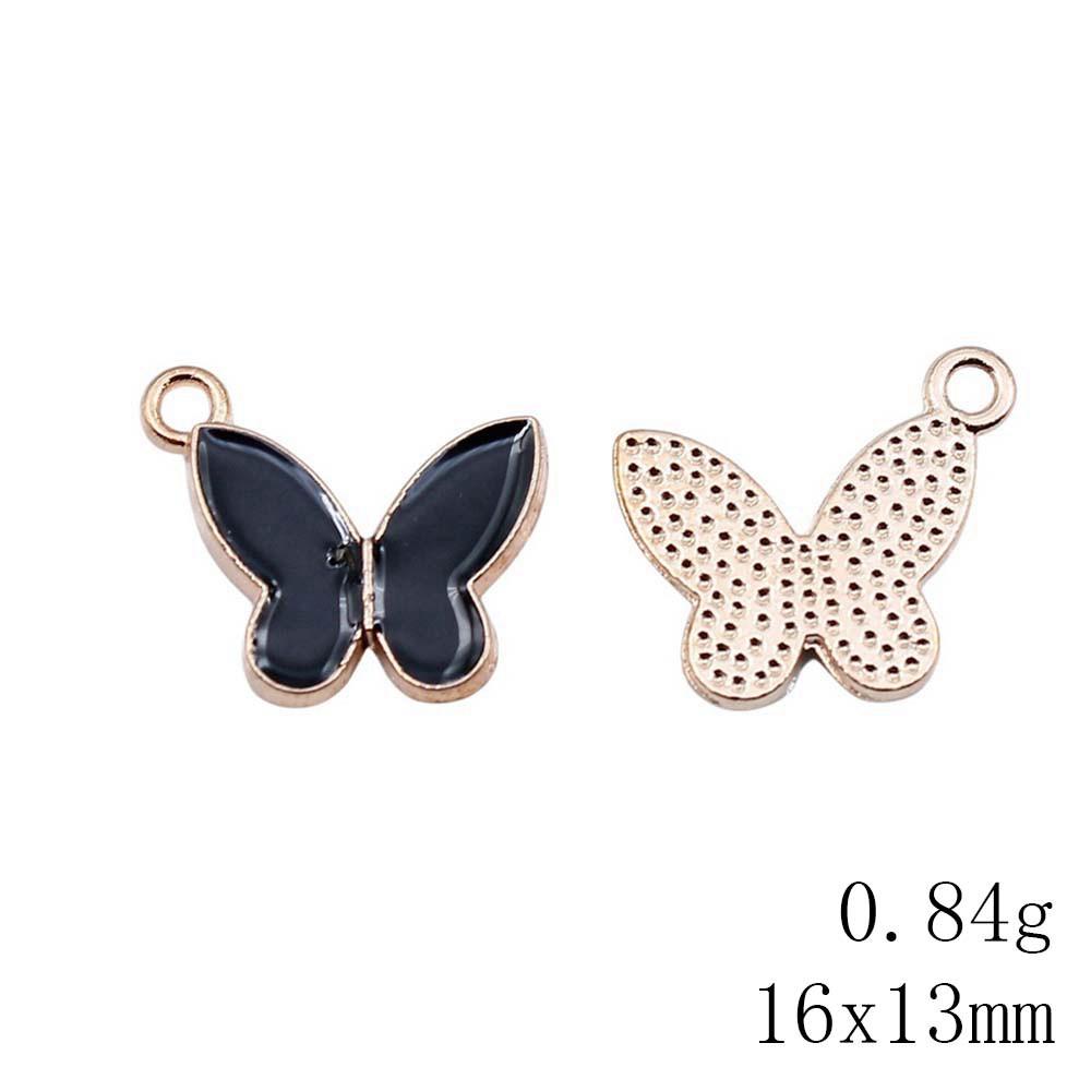 Wedding Anniversary Bracelet Charms Butterfly Bee Enamel Charms Pendant Audience Bracelet Pendants