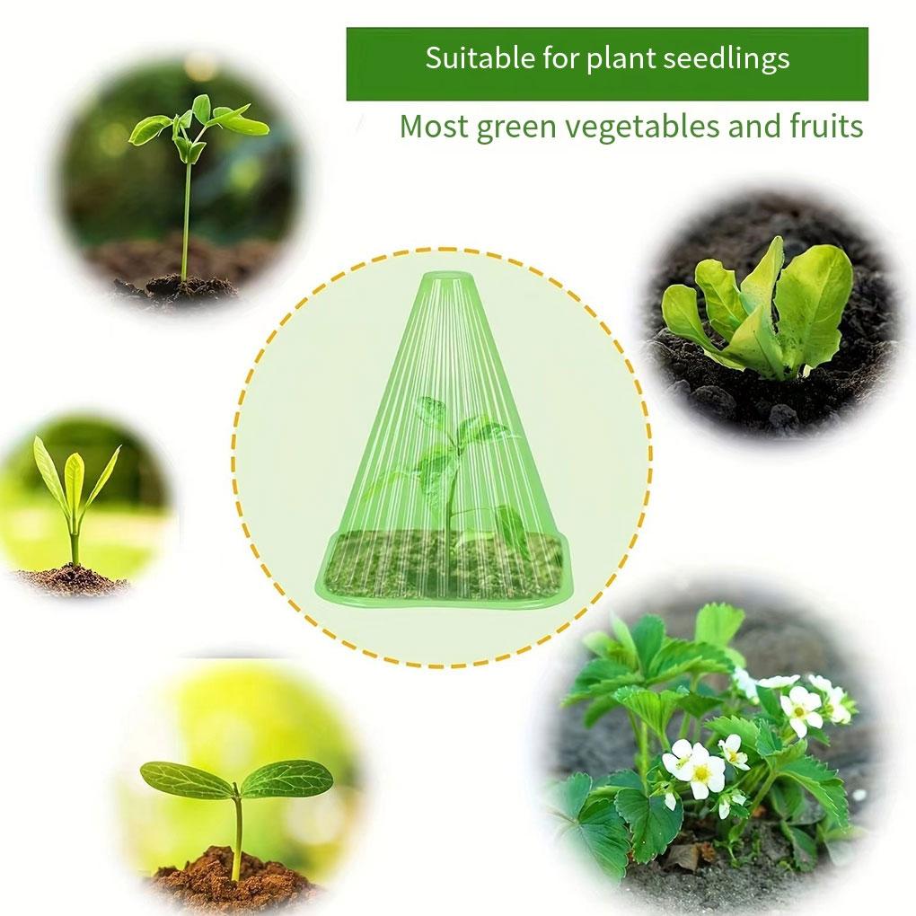 20pcs Greenhouse Plant Cover Secure Seedlings And Fruits Greenhouse Cover Plastic Greenhouse Garden