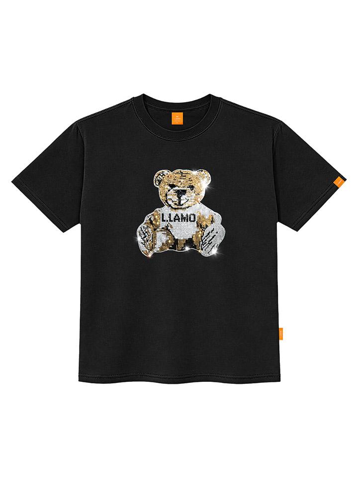 Ellamo Cubic Lamo Bear Short Sleeve T-Shirt Unisex Plus Sizes S~4Xl (A Type)