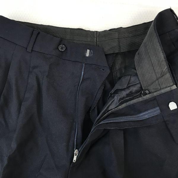 Germany HUGO BOSS Set Up Fall Winter Suit 50 Men XL Black Jacket Pants(USED)