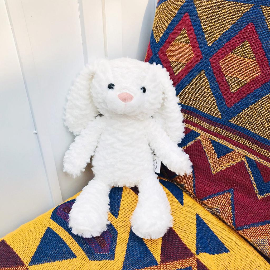 Cute Teddy Bear Elephant Doll Plush Toy Little White Rabbit Dog Piggy Doll For Girls To Sleep With