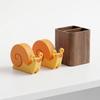 Snail Shape Tape Dispenser Clean Tearing Tape Seat School Supplies Tape Accessory  Home Office