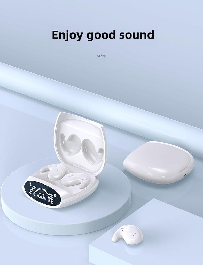 MD528 Ultra-Thin TWS Bluetooth Sleep Headset - Wireless, Dual-Ear, Hot-Selling Model