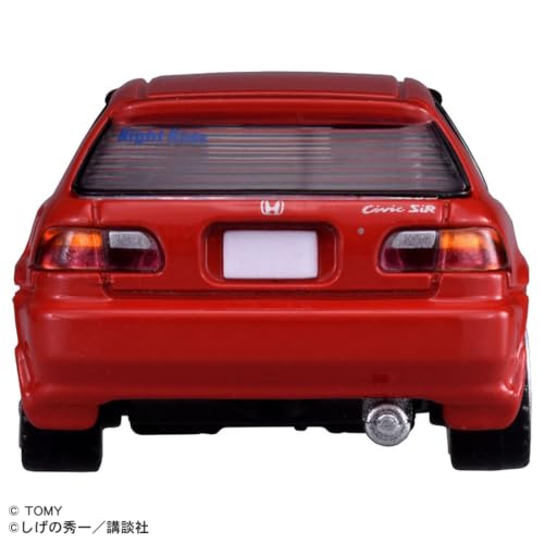 TAKARA TOMY Tomica Premium Unlimited Initial D Honda Civic SiR-II (EG6) (Shingo Shoji) Mini Car Toy Ages 6+