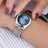 WWOOR New Women Fashion Dress Quartz Watches Lady Stainless Steel Waterproof WristWatch Simple Clock