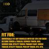 4pc 2.5 Inch DOT Round Amber LED Trailer Marker Lights with Grommet for Truck EV