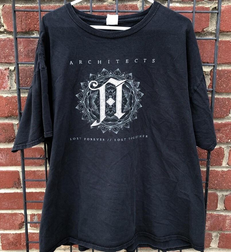Architects metalcore band tshirt reprinted shirt gift for fan Unisex T-Shirt XL