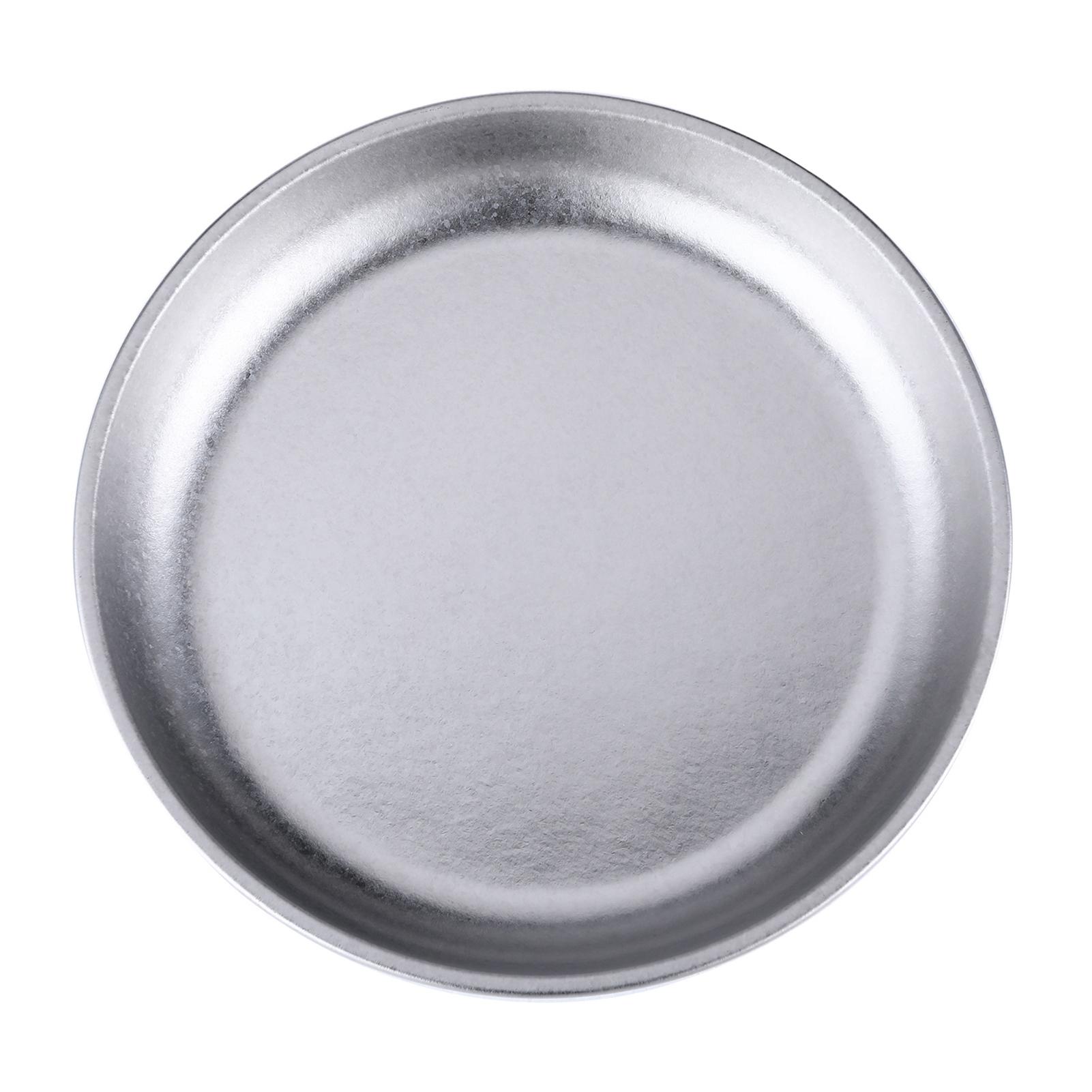 

Portable Titanium Camping Plate Pure Ti Salad Plate Durable Lightweight 800ml Capacity Outdoor BBQ Plate Picnics Plate