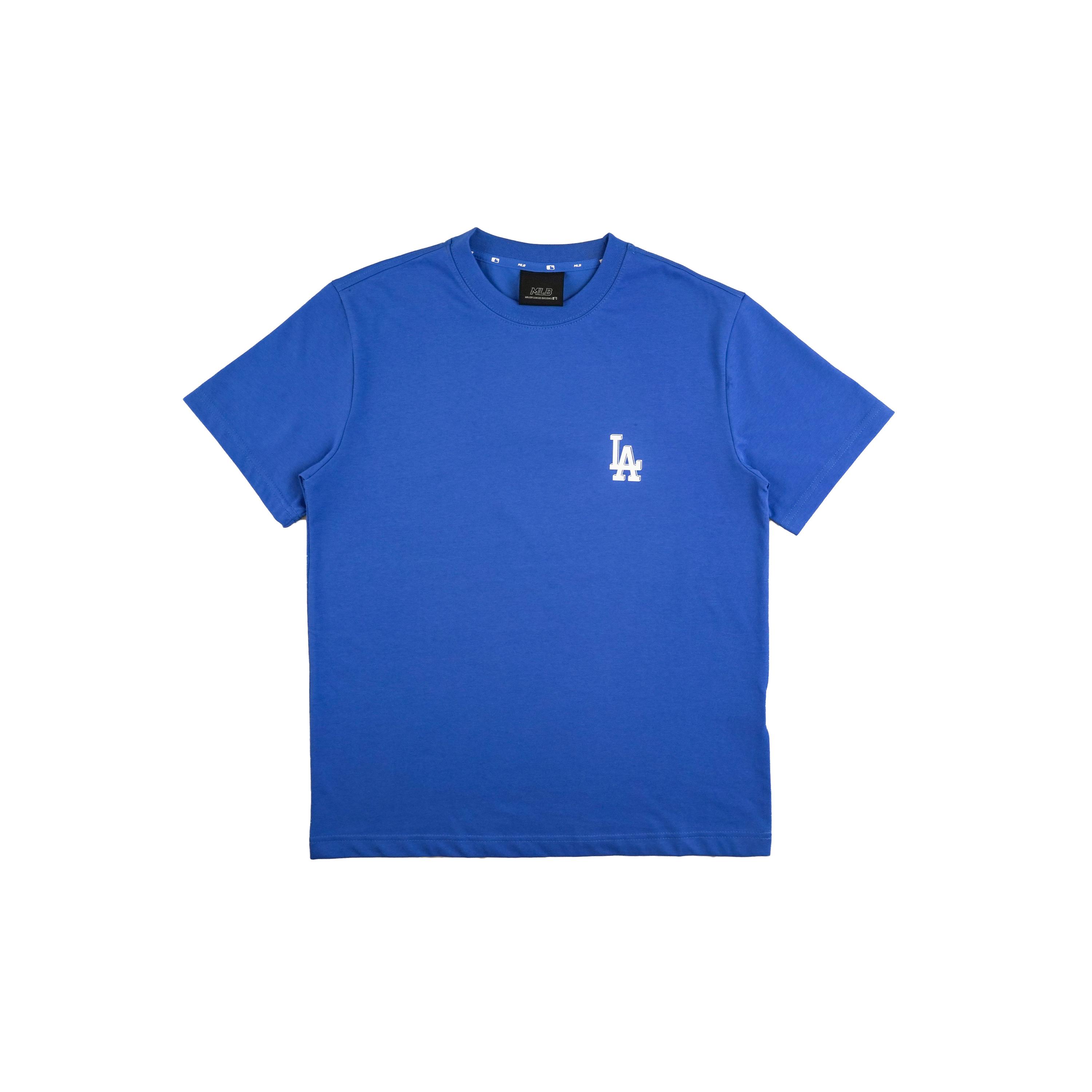 

New MLB Set-in Sleeve T-Shirt Unisex Blue 31TS11131-07U S