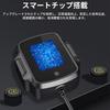 OBEST Tpms Motorcycle Air Pressure Sensor, Real-time Tire Pressure Temperature Monitor, Includes Port, QC3.0