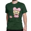 Novelty Rilakkuma Korilakkuma T-Shirts Unisex Wo Unisex Crewneck 100% Cotton T Shirt Short Sleeve Tee Shirt Plus Size Clothing
