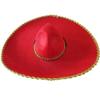 Ethnic Style Sombrero Hat Rolled up Brim Mexican Caps Mexico Hat  Costume Accessories