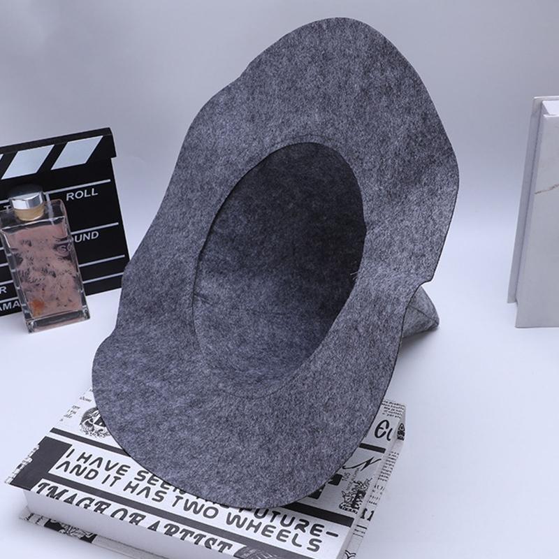 Przyjazne dla skóry filcowe kapelusze czarownicy ręcznie robione na Halloween DIY akcesoria do włosów rękodzieło Halloween karnawałowe artykuły na imprezę