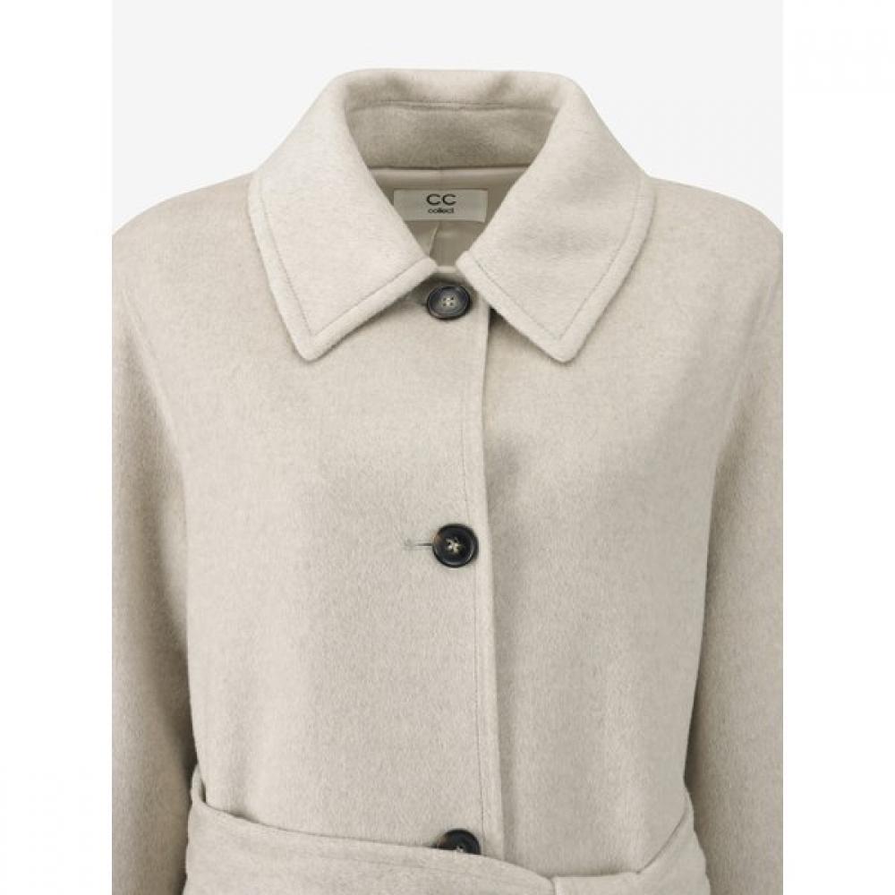 Belted Long Coat Cc Collect C254msg179