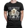 Skibidi Toilet Lustiges Meme Herren T-Shirts Verrückte T-Shirts Kurzarm Rundhals T-Shirts Reine Baumwolle Sommeroberteile