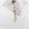 Lily of the Valley Colorful Flower Keychain Pendant - Sweet Girl Bag Accessory & Small Gift Ornament