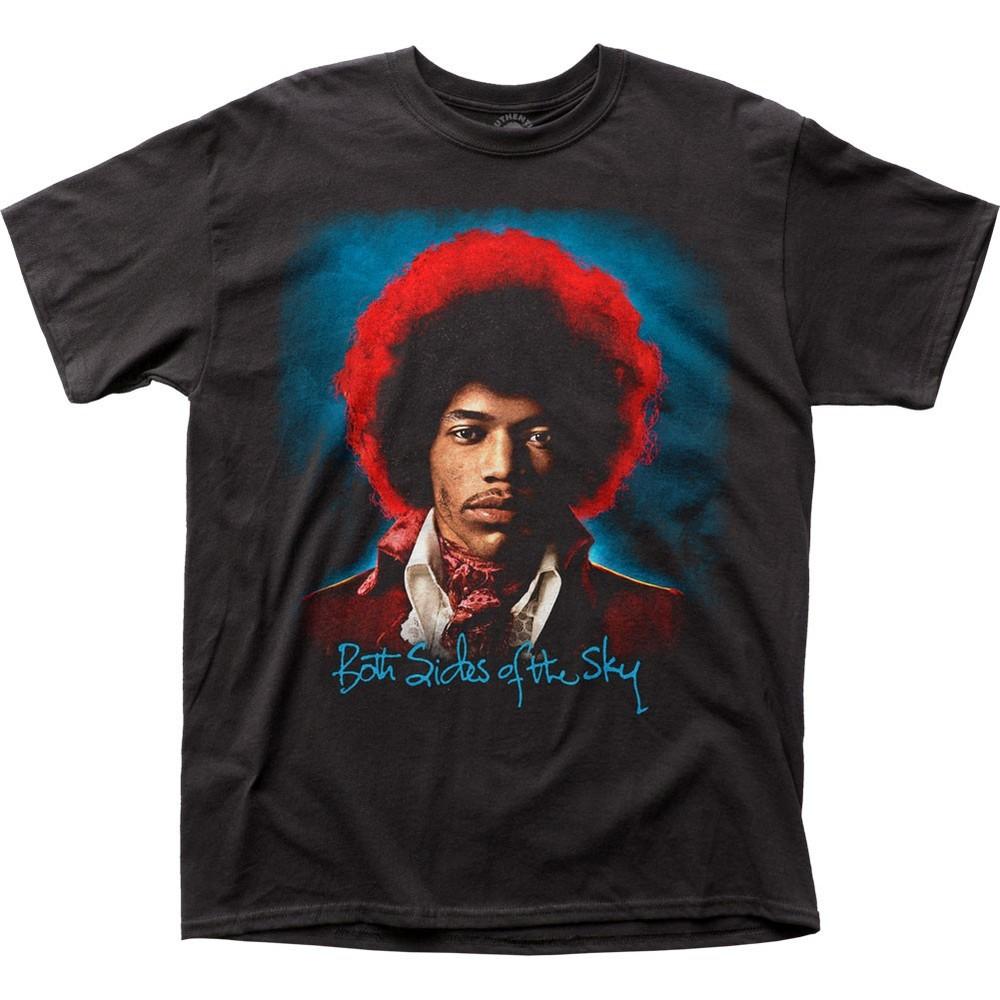 Jimi Hendrix Both Sides Of The Sky Mens T Shirt Music Classic Band Tee New Black Unisex T-Shirt S
