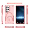 Magnetic Phone Case For Samsung S26 Ultra S25 Plus S24 A16 A16 A57 A37 Lens Protection invisable Bracket Wireless Charging Cover