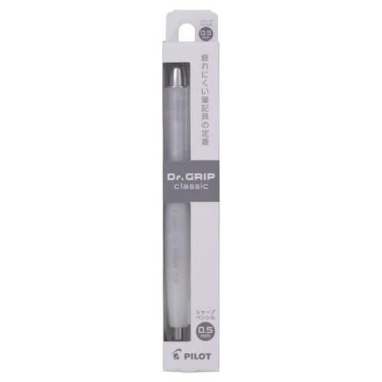 PILOT Mechanical Pencil Doctor Grip Classic 0.5mm Ice White HDG50RIW