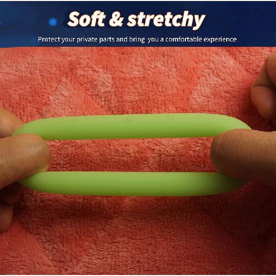 Liquid Silicone Cock Penis Rings,Scrotum Testicle Ball Strecher,Stretchy Cockring Ejaculation Delay,Sex Toys for Men