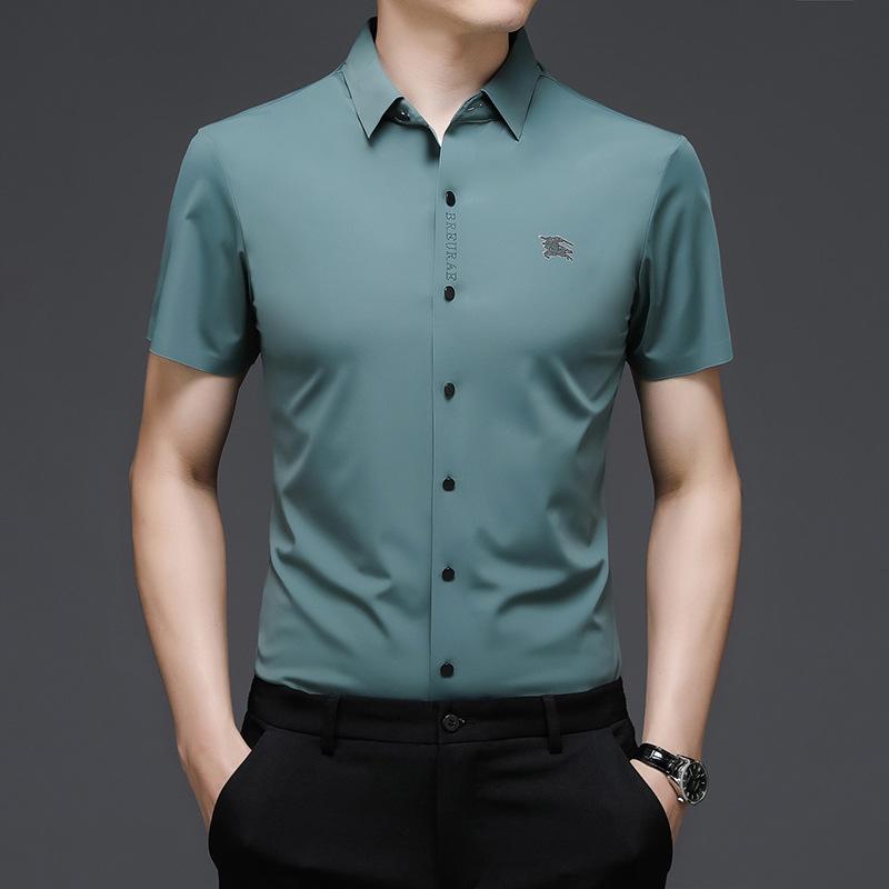 Новая летняя мужская рубашка с короткими рукавами — фото 3