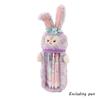 Cute Japanese Star Sailor Moon Plush Pen Holder Pencil Case For Girls' Stationery Storage, Transparent Gift Bag