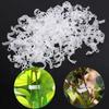 50pcs Reusable Plastic Plant Clips – Durable Supports for Gardening, Grafting, and Securely Fixing Tomatoes, Vegetables, and More