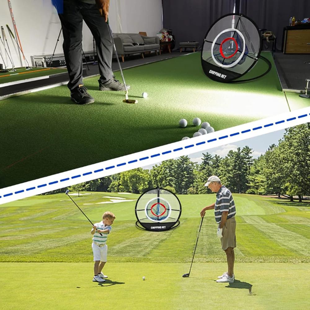 FoldableGolf PracticeNet ForIndoor AndOutdoor Accuracy And Swing PracticePortable Training Golf Training Accessories