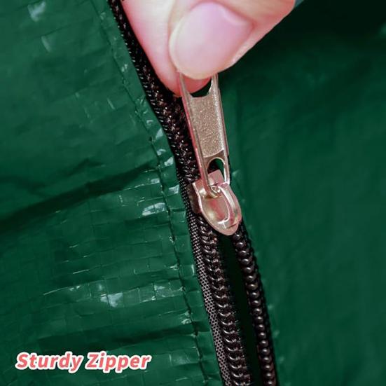 Christmas Tree Storage Bag Generous Capacity Waterproof Dustproof Reinforced Tear-Resistant PE Woven Tree Storage Organizer