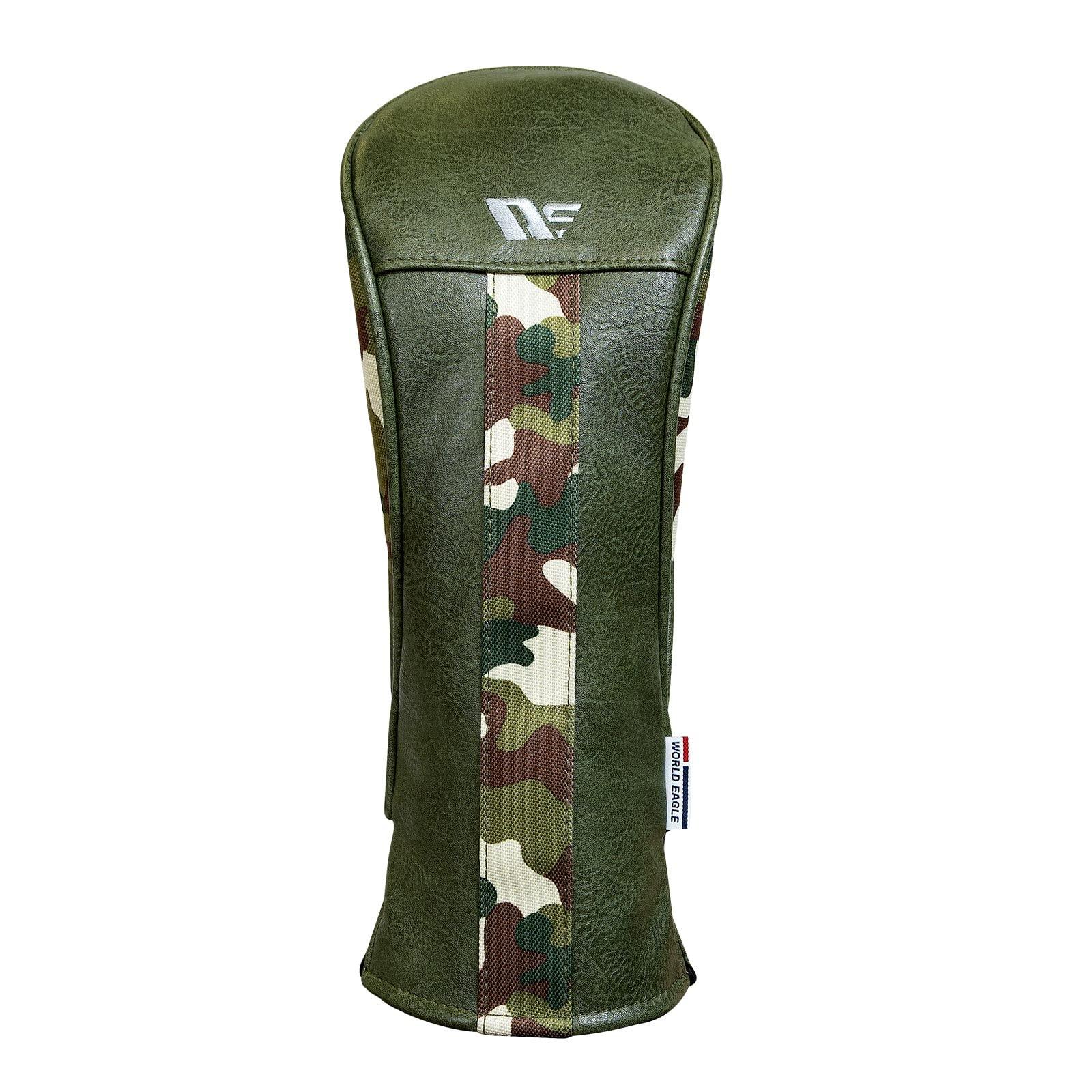 

WORLD EAGLE Parfit Headcover for Fairway Green Camouflage Woods,