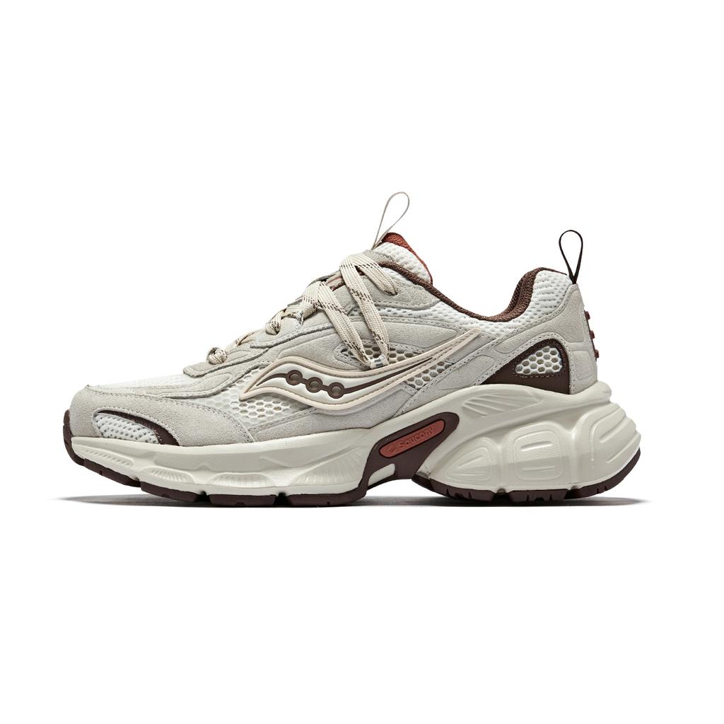 Saucony 2K Cavalry Casual Retro Low-Top Running Shoes Unisex sneaker Beige Brown S79053-11