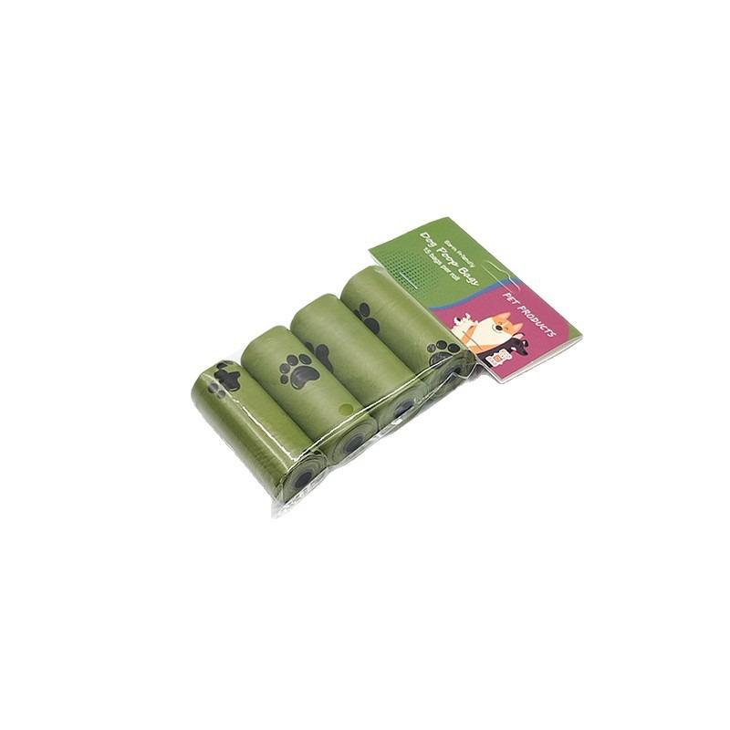 

Eco-Friendly Scented Thick Dog Poop Bags, Degradable Roll-On Flat Mouth Design