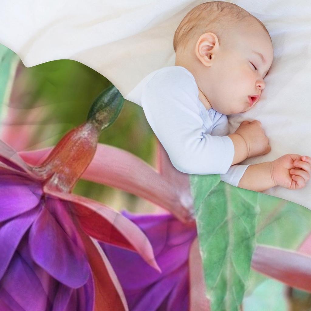 Hummingbird Throw Blanket Furry Kid'S Thin Stuffeds Blankets