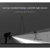 MTB Bike Front Rear Light Set Rechargeable Power Display Headlights Easy To Install Bicycle Warning Taillights for Riding Safety