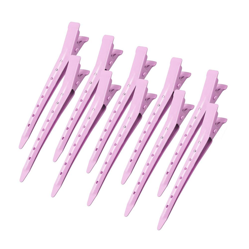 10pcs/lot Metal Duckbill Clip Curly Hairpin Barrettes Hair Styling Clips Clamps Haircut Hairclip Tools Fluffy Hair Root Barrette