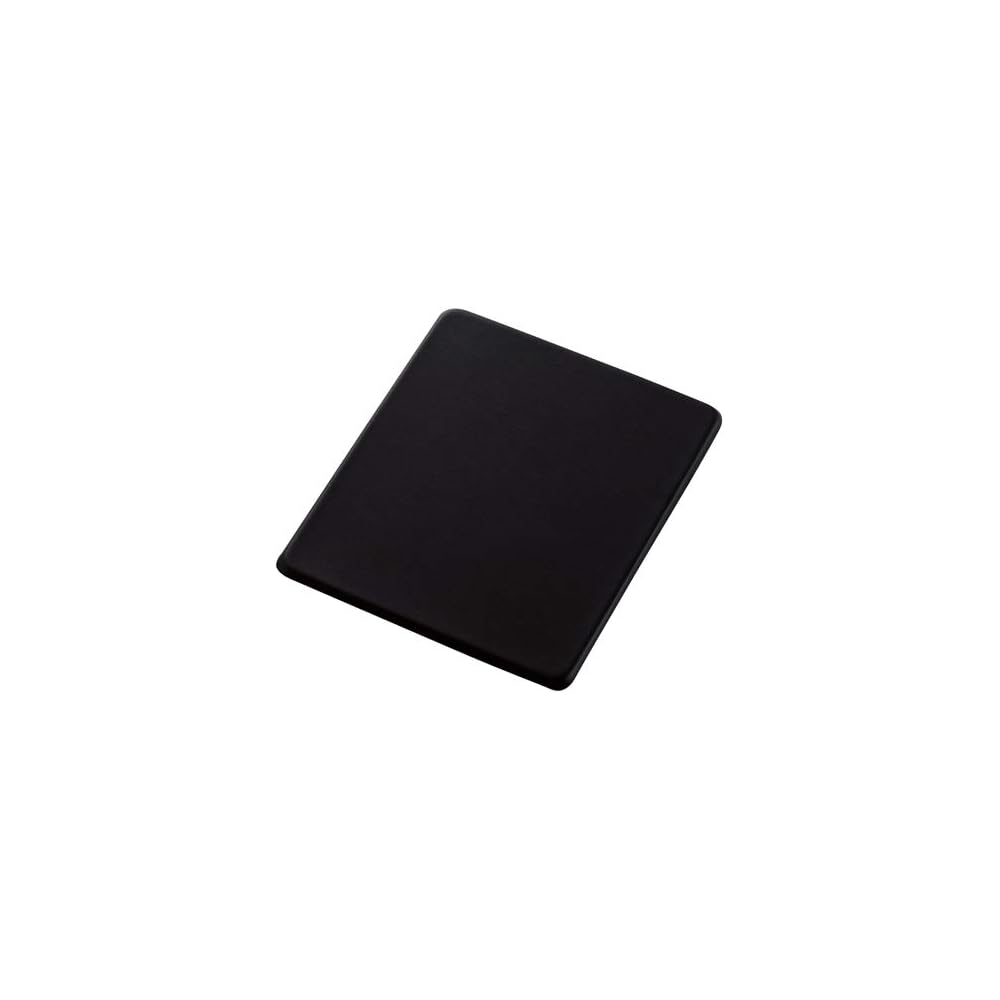 (Set of 11) ELECOM Soft Leather Mouse Pad, Small Size, Black MP-SL01BK