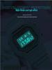 Sanda Multifunctional Waterproof Luminous Square Sport Watch - Fashionable Student Wristwatch