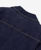 Mind Bridge Woman [W] Shirt-Style Collar Low Indigo Denim Dress