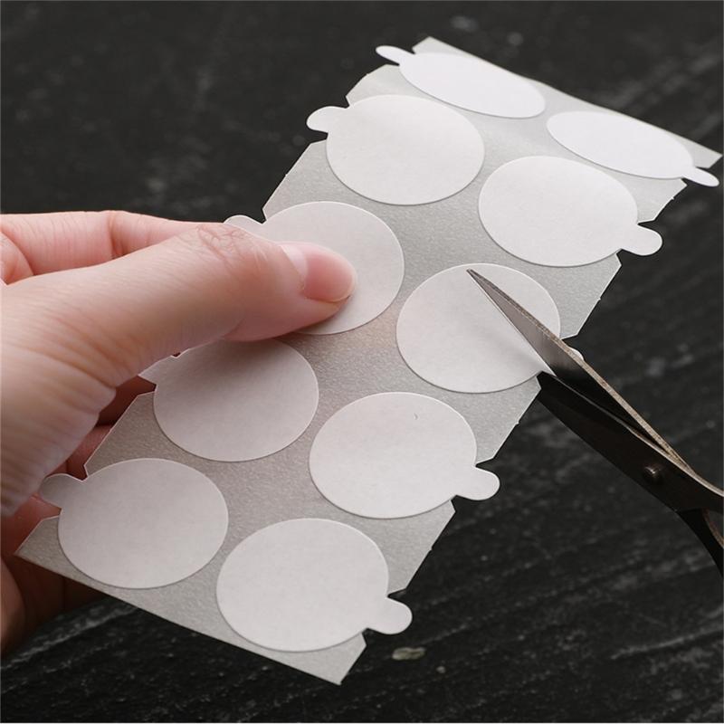 Adhesive Dots for Wax Seal Removable Backing for Wax Sealing for Wax Seal Stickers Craft Wax Sealing Stamp Making Supply