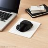 ELECOM Mouse Pad Soft Leather S Size Black MP-SL01BK